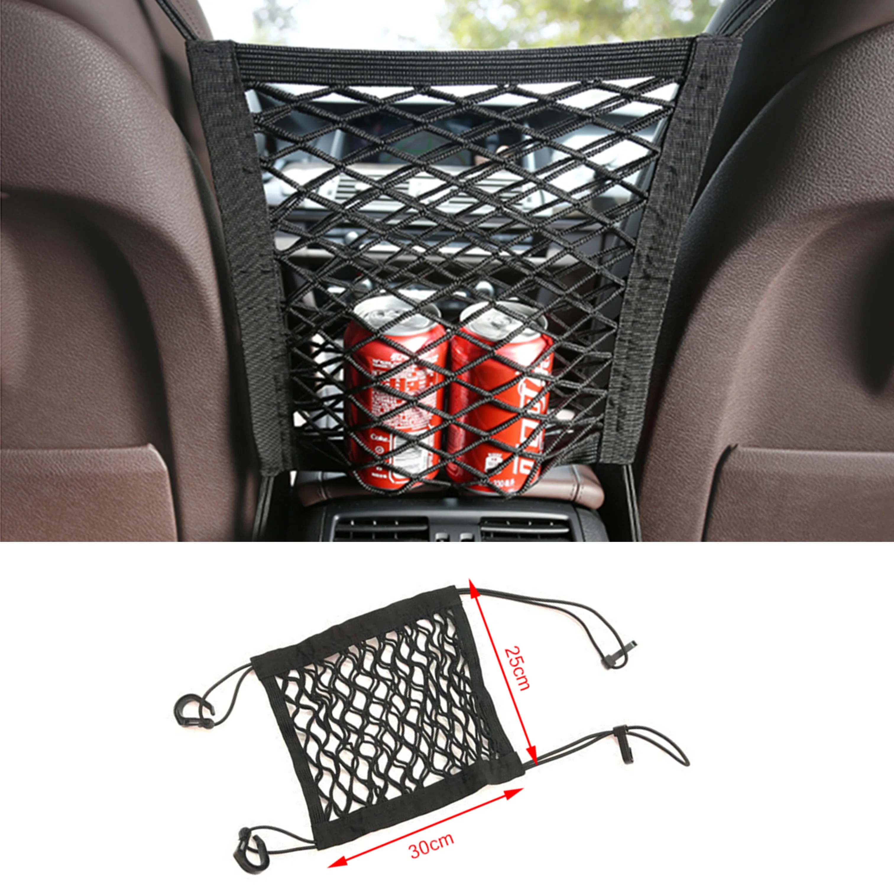 Car Trunk Mesh Net Cargo Organizer for Ford Focus Fusion Escort Kuga Ecosport Fiesta Falcon Mondeo Taurus EVEREST