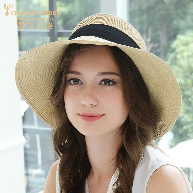 Summer Women's Sun-proof Hat Holiday Beach Anti-ultraviolet Sun Protection Cap Female Casual Foldable Korean Fashion Caps H6648