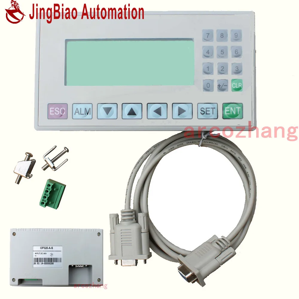 

Text display MD204L OP320-A-S OP325-A panel screen HMI with RS232/RS485 for various PLC,support the modbus protocol 3X 4X