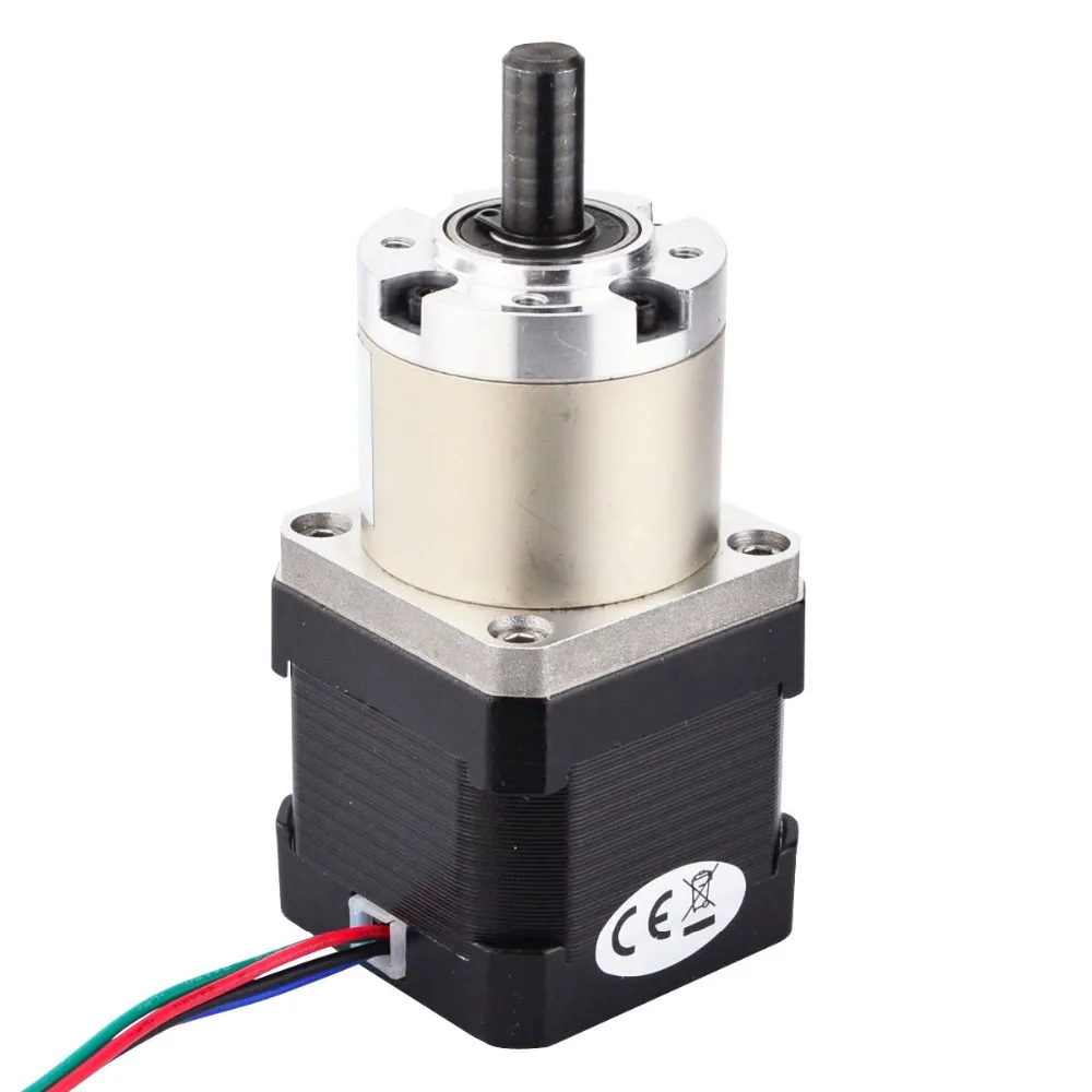 Nema 17 Stepper Motor 27:1 Planetary Gearbox 4-lead 42 Motor Extruder Gear Stepper 1.68A CNC Robot 3D Printer