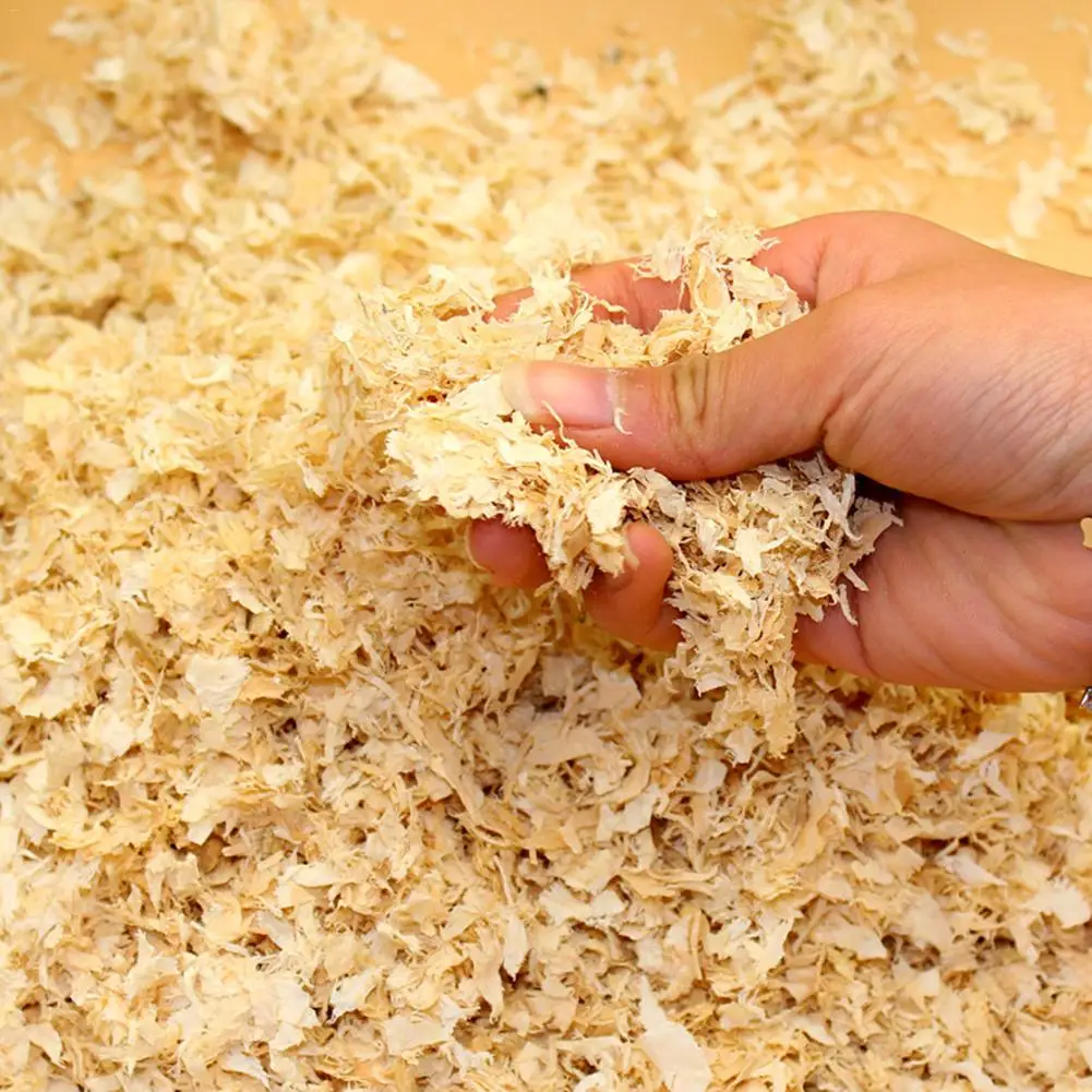 500g aserrín de madera Natural hámster desodorante para mascotas eliminar el olor polvo estera caliente aserrín sabor para conejos Chinchillas ardillas