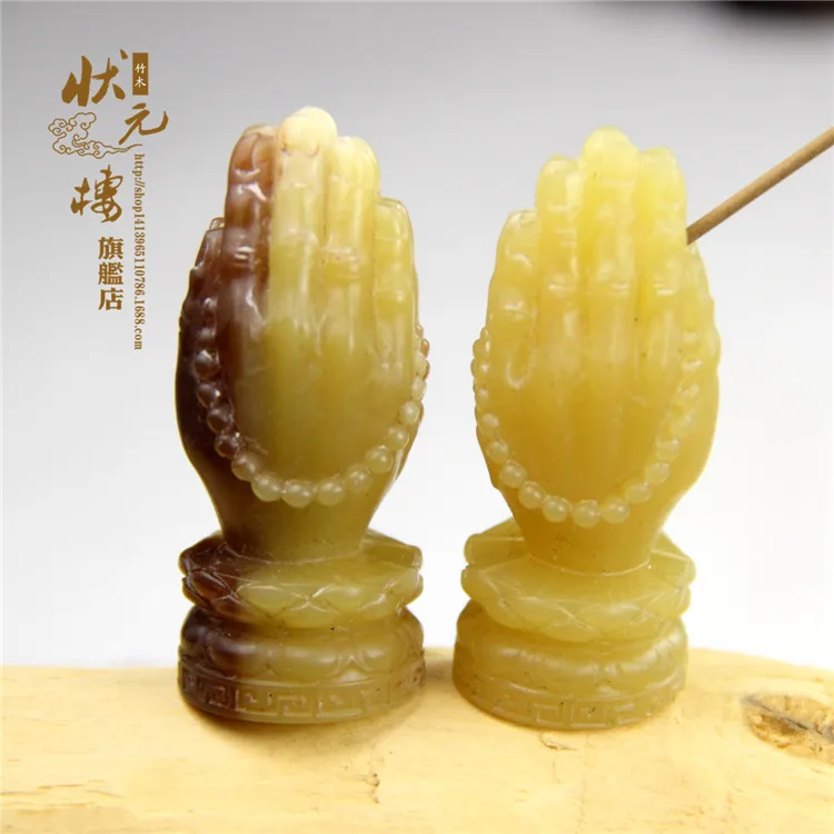 Imitation spend horn bergamot lotus censer fragrant incense seat teachers with incense box tube Buddha manufacturer wholesale