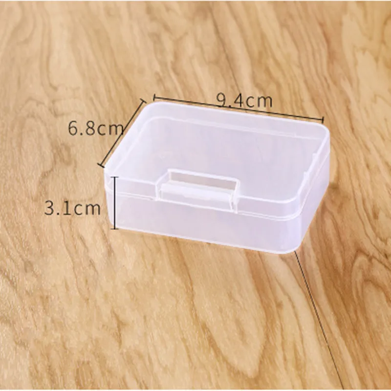 Jewelry Display Practical Toolbox Plastic Container Box for Tools Case Screw Sewing Boxe Transparent Component Screw Storage Box