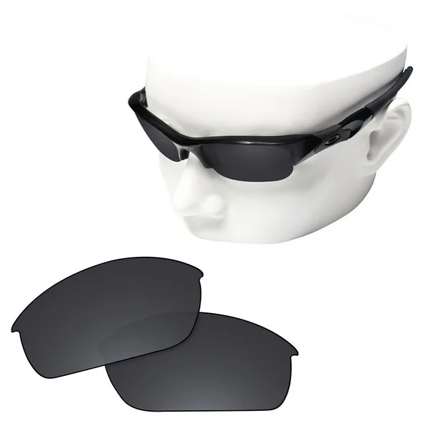 OOWLIT Polarized Replacement Lenses for-Oakley Flak Jacket Sunglasses