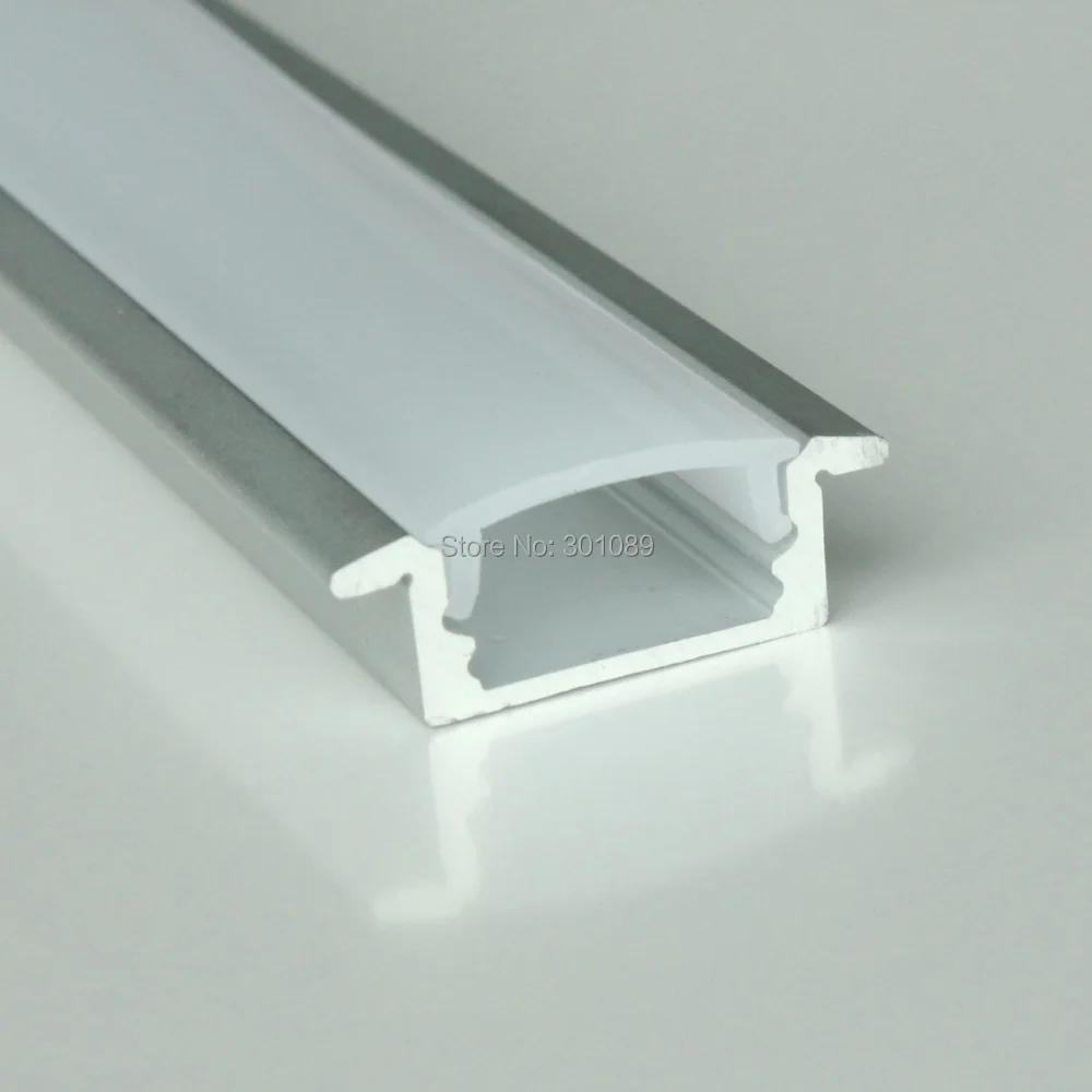 20m (20pcs) a lot, 1m per piece, Anodized  led aluminum profiles light AP2408-1m