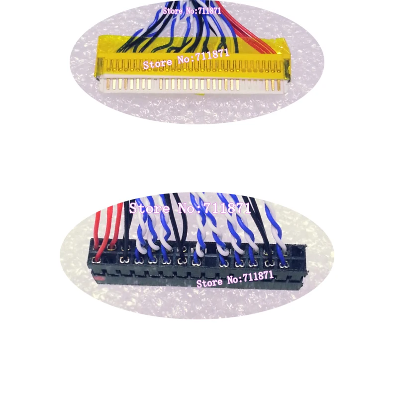 FI-X 30P LVDS 2ch 6bit LCD Screen Cable FIX 30P Double Six 6 LCD Screen Line FIX 30P S6 Screen Cable Usually use screen line