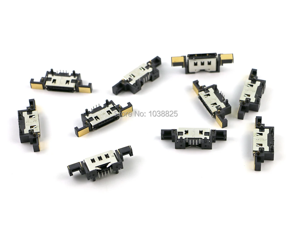 Replacement Power Socket Charging Port for wiiu WII U gamepad AC Adapter port 20pcs/lot