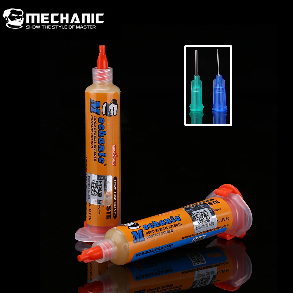 MECHANIC 10CC Flux Solder Paste No-Clean Soldering Flux Grease BGA Soldering Station Repair Tools