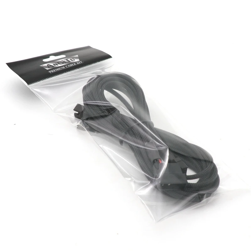 Angitu-排気ファン,4pin molex/ideから5x4ピン,アダプターCables-45cm