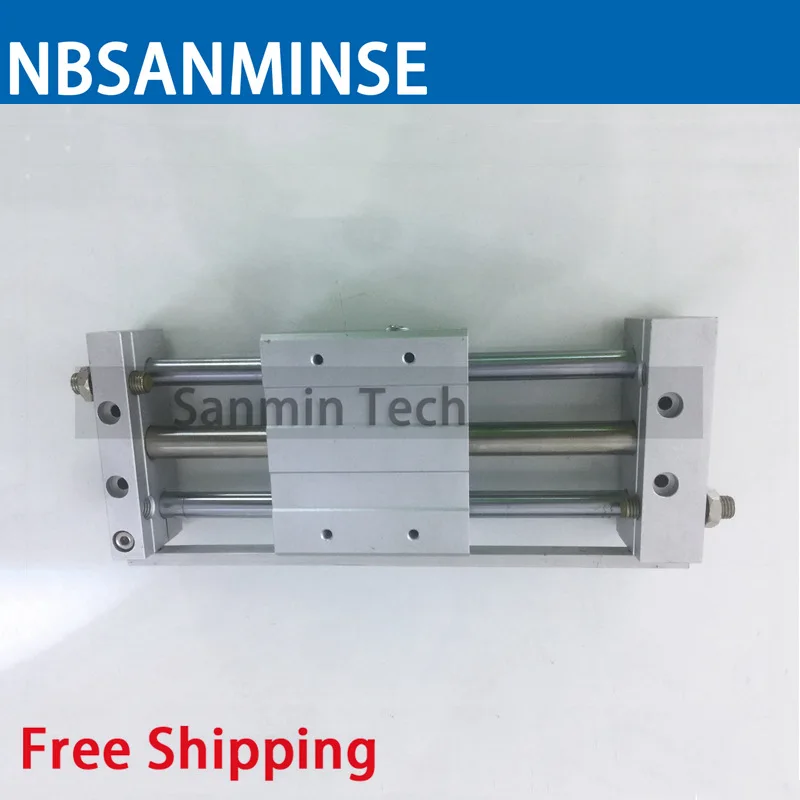 CY1L 10 15mm Magnetically Coupled Rodless Cylinder Type Pneumatic Compressed Hydraulic Components NBSANMINSE 4