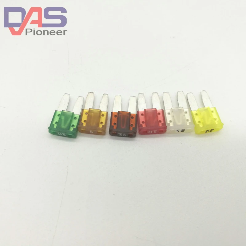 Micro2 ATR Automotive Fuses car fuse Assorted 14 pcs 5A 7.5A 10A 15A 20A 25A 30A Set Pak for New ford/fox /mondeo /Dodge/JEEP