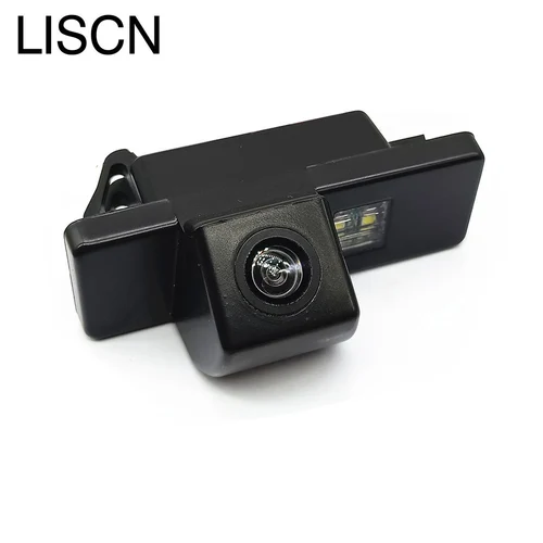 Imagen 2 del producto Cámara de visión trasera para Nissan Qashqai J10 J11/Dualis/2006 ~ 2018 visión nocturna CCD cámara de marcha atrás placa de matrícula cámara de respaldo