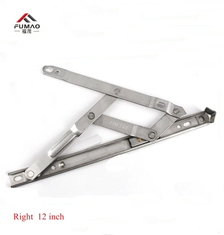 FUMAO Aluminum window 12 inch wind bracing by wind bracing bracket window pole telescopic launch limiter Locator window hardware