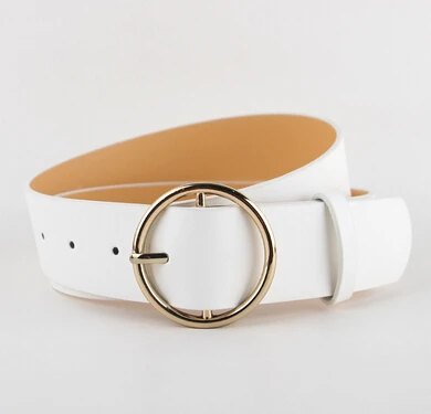 Newest Hot Sale fashion gold Buckle Female Leather Strap Belts for Women Ms. clothing Cummerbunds Ladies Fashion Girdles gifts