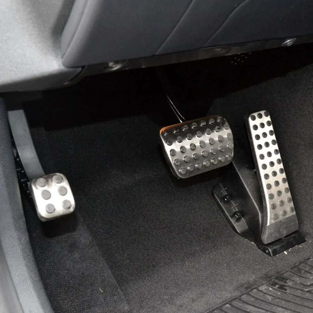 Gas Brake Pedal Pad For Mercedes Benz W124 W202 W203 W140 W208 W210 W211 W220 C43 E55 CL55 S55 E320 C208 A208 AT MT