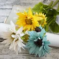 Künstliche Blumen Günstige Seidenhortensien Brautstrauß Hochzeit Heim Neujahrsdekoration Zubehör für Vasen-Pflanzen-Arrangements – Detail 24