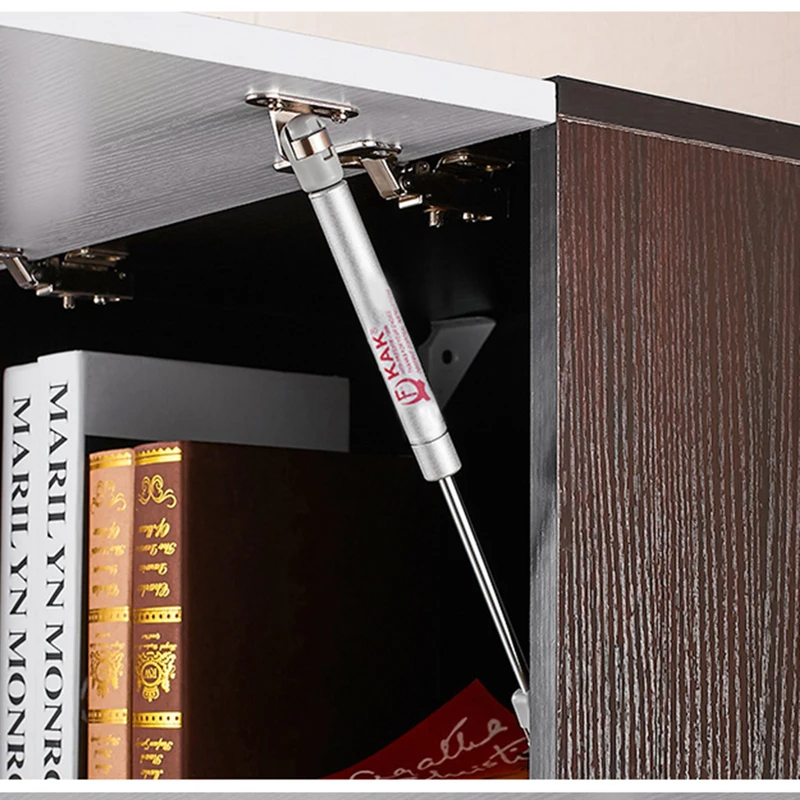 KAK 60N / 6kg Copper Force Door Lift Support Gas Hydraulic Spring Hinge Cabinet Door Kitchen Cupboard Hinges Furniture Hardware