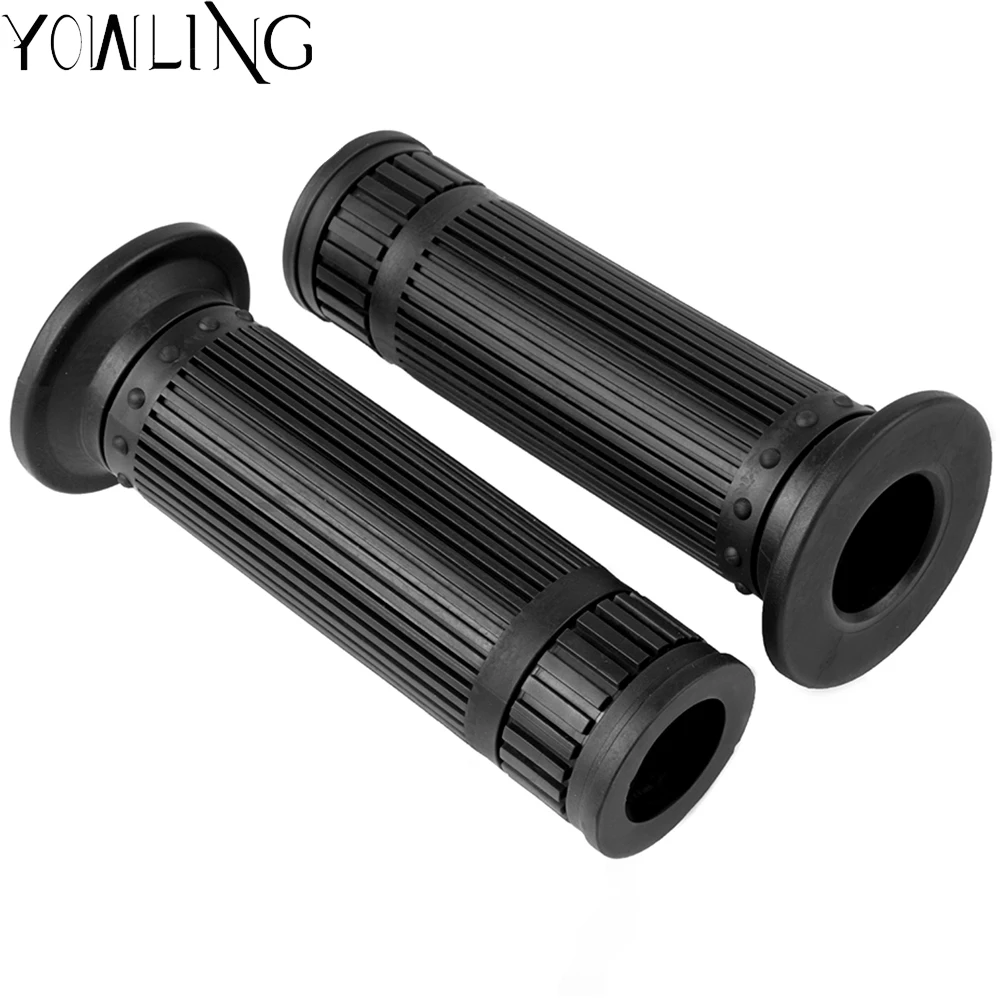 

2019 New Vintage Cafe Racer Motorcycle Hand Grips Rubber Handle Bar 7/8" 22mm for CG125 CB400 HONDA YAMAHA GTS 300