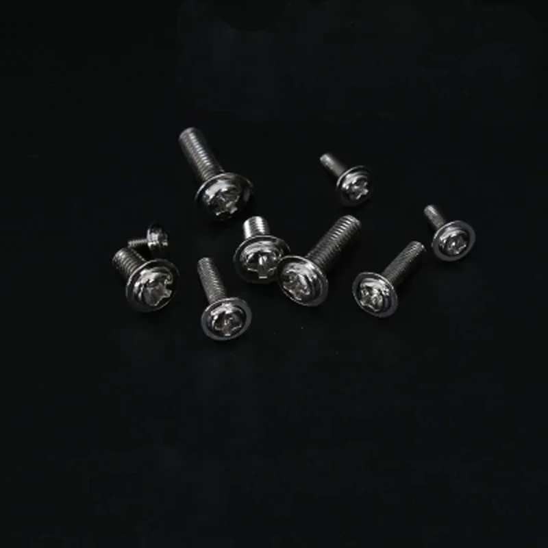 

50pcs M2 Nickel plated with round head Phillips screws Mechanical screw 3mm-12mm Length