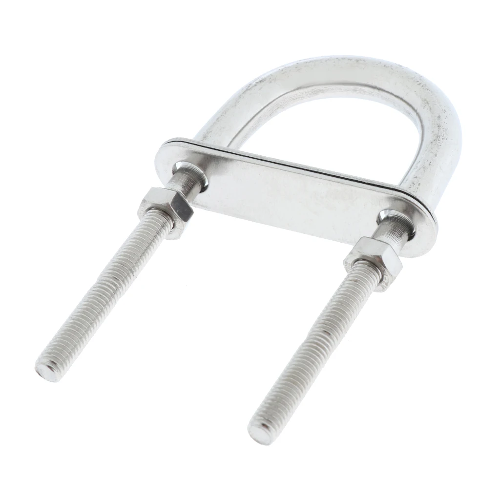 304 Rvs Marine Touw Rigging Boog Stern Eye U-bout Yacht Boot Hardware Groothandel Dropshipping Marine Rigging M5 * 78