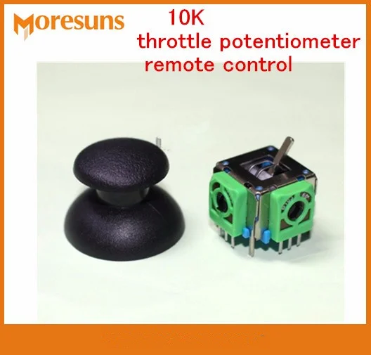 20pcs Joystick Cap Potentiometer Aircraft game 10K Throttle Potentiometer Rocker and Joysticks