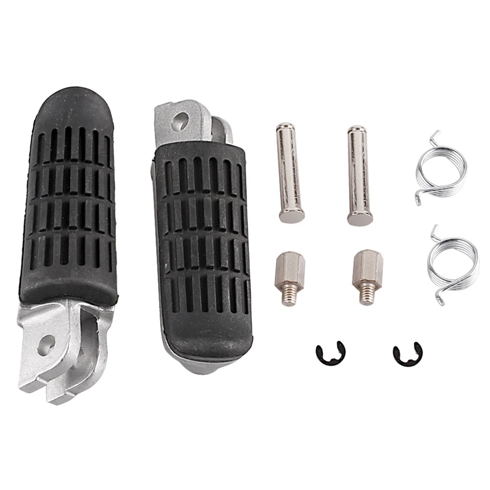 Motorcycle Front Rider Footpegs Footrests Pegs Mount Bracket Kit For Honda CB400/600/900F/1300SF CBR1000F/1100XX/600 F2 F3