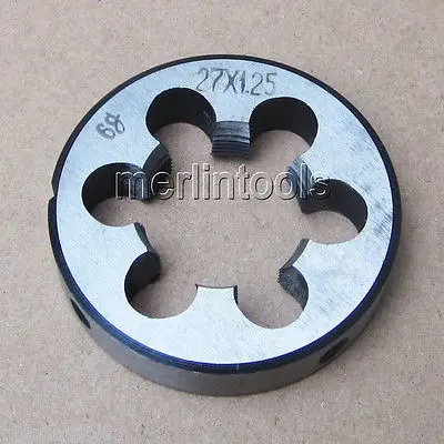 

27mm x 1.25 Metric Right hand Die M27 x 1.25mm Pitch