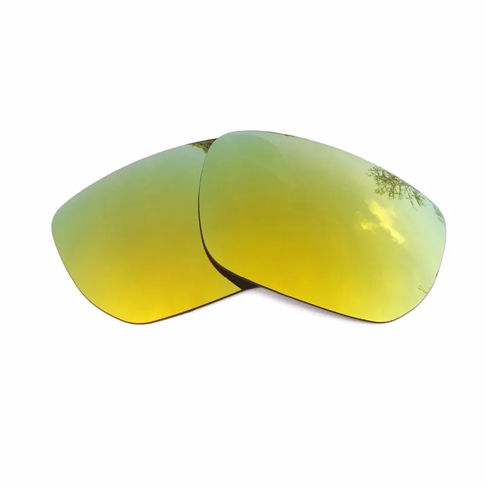 

24K Gold Mirrored Polarized Replacement Lenses for Style Switch Sunglasses Frame 100% UVA & UVB