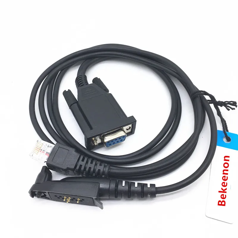 Kabel Pemrograman Multifungsi Konektor Com 2 Dalam 1 untuk Motorola Gp328plus Gp338plus Gp388 Gp344 Gm338 Gm950 Gm300 Radio Dll