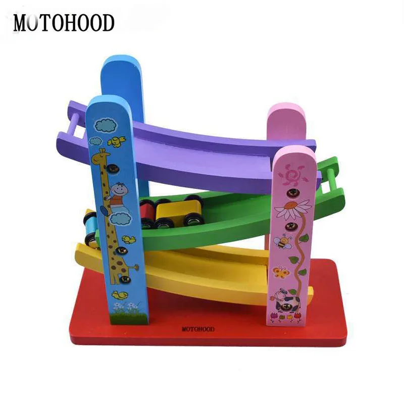 

MOTOHOOD Education Diecasts & Toy Vehicles Wooden Toys For Children Model Car Model Kids Toys Gift Educational