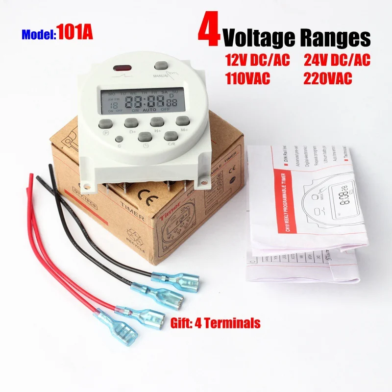 12 24 110 220V sterowany za pomocą mikrokomputera wyłącznik czasowy cyfrowy LCD elektroniczny programowalny timer pompa do nawadniania sterownik