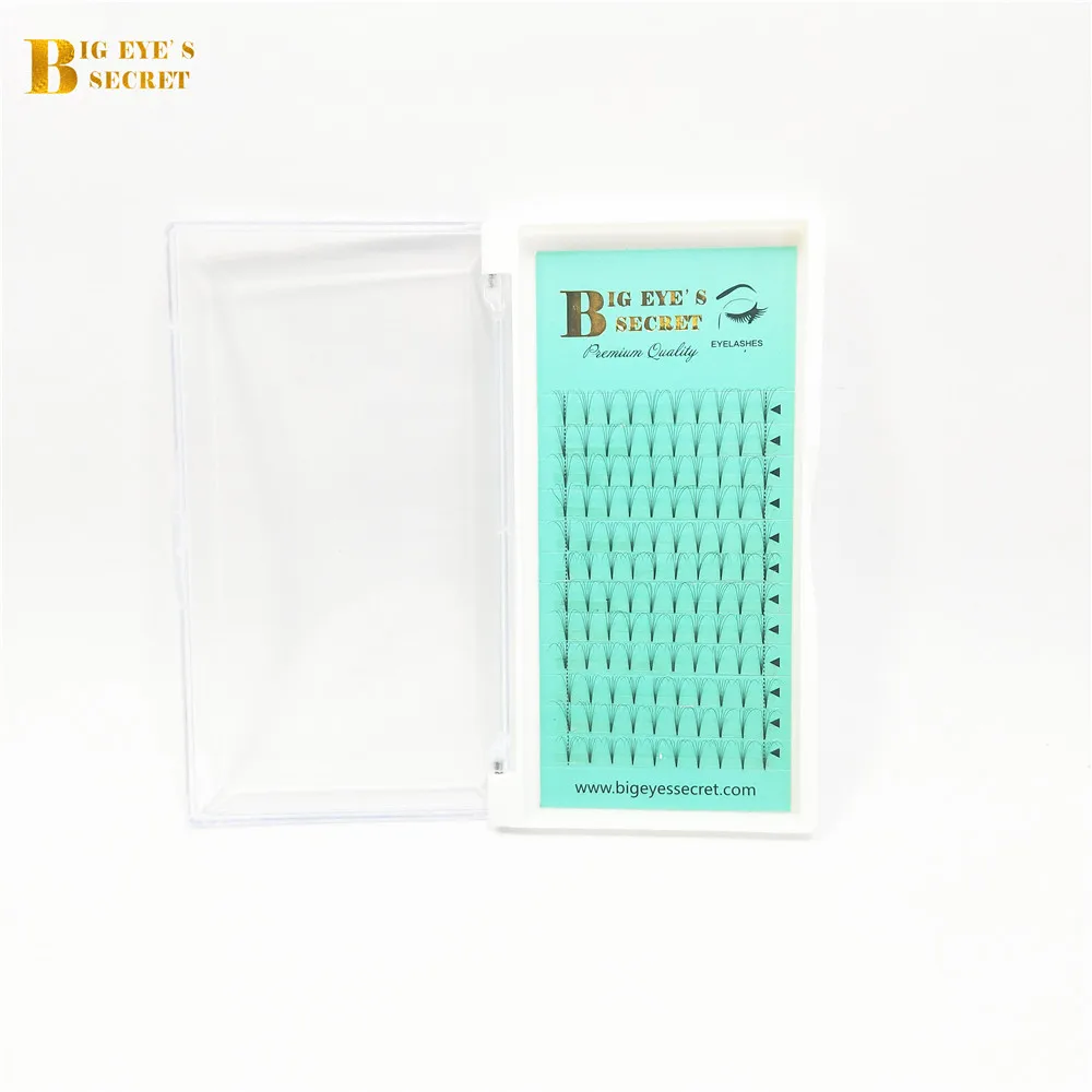 Big Eye's Secret Lashes 5D 0.07 0.10mm thickness High Quality Pre-fanned Volume Lashes Eyelash Extension free shipping