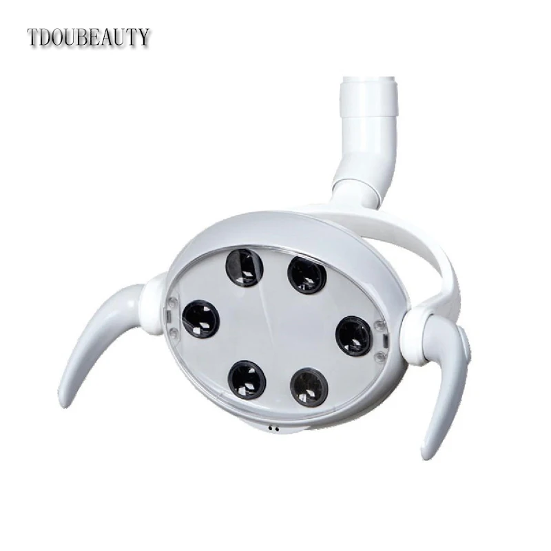 TDOUBEAUTY High Quality Dental Dedicated LED Oral Light Lamp 6 LED for Dental Unit Chair CX249-6 Free Shipping