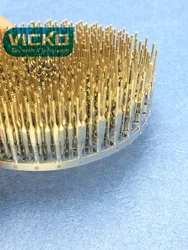 [VK] 500pcs Male Pin Dupont Connector Gold Plated 2.54mm