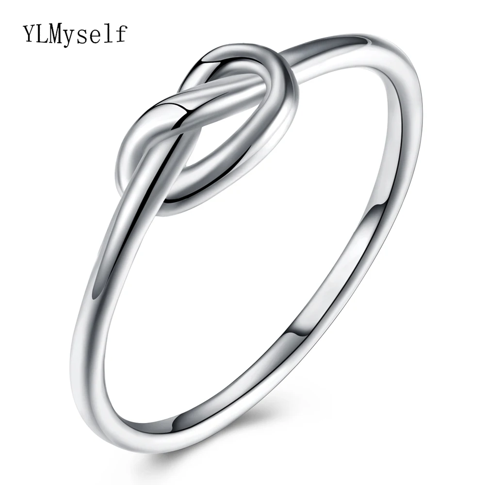 Simple design 316l Stainless Steel jewelry ring OL daily wear jewellery high polishing and gold-color finger rings for women