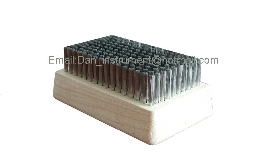 

2 pcs/lot Stainless Steel Wire Brushes For Ceramic Anilox Roller