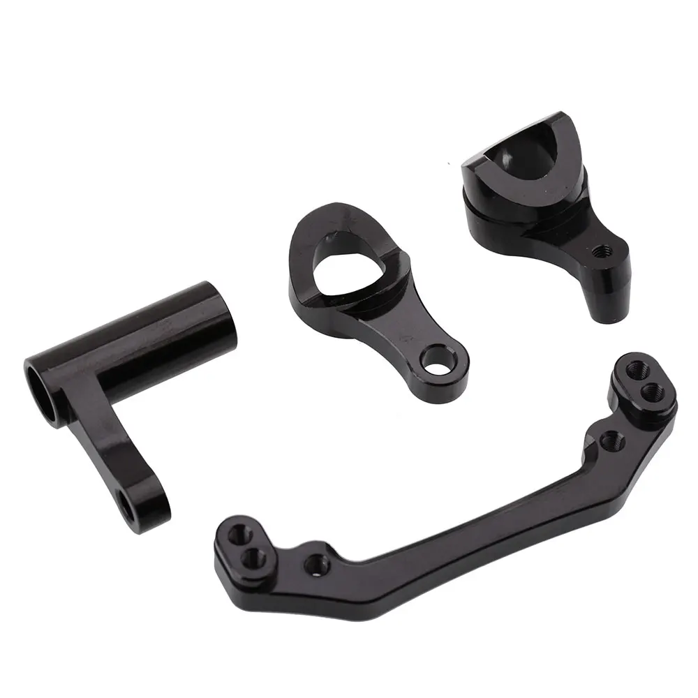 1 Set HNR HongNor H9801 RC Monster Truck Aluminum Alloy Upgrade Parts P980007 (H98023) Metal Steering Servo Horn Arm Set