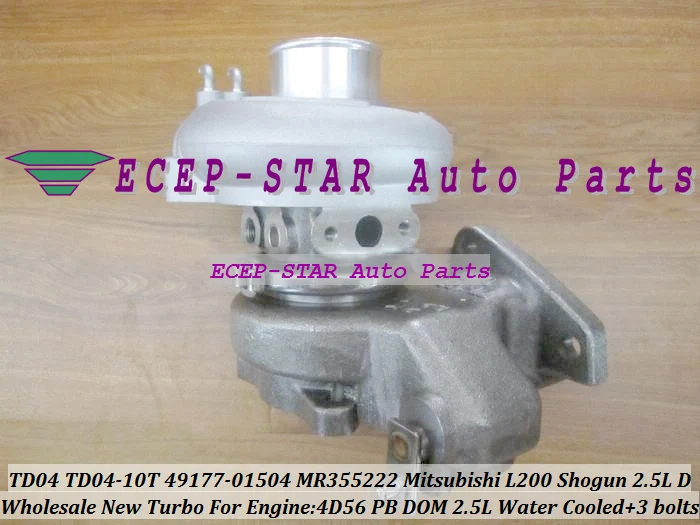 TD04-10T 49177-01513 49177-01505 MR355223 MD194843 Turbo For Mitsubishi Pajero II L200 L300 Shogun 4D56 PB 4D56PB 4D56T 2.5L