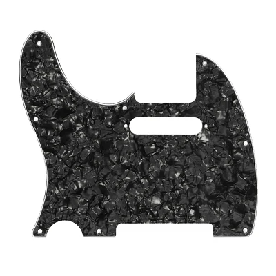 3Ply 8 Holes Left Handed TEL Electric Guitar Pickguard Left Pickguard for TEL Style Guitar Replacement (9 colors option)