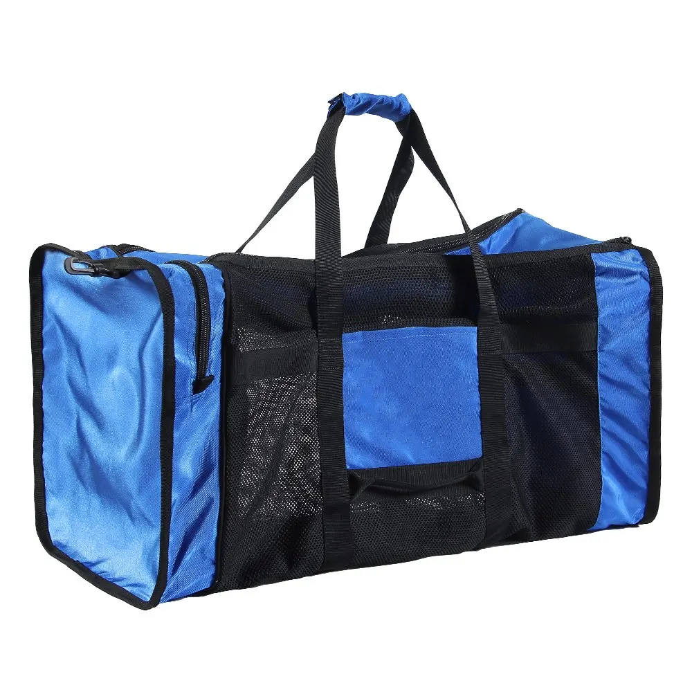 100L Mesh Gear Bag Sports Swimming Boating Camping Kayaking Outdoor Climbing Bag for Scuba Diving Snorkeling Swimming Equipment