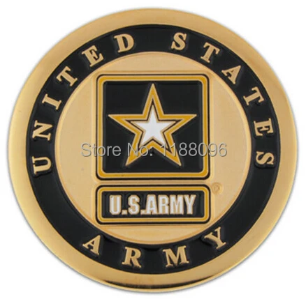 USA Military Branch Emblem Insignia Medallion Challenge Coin cheap custom usa military coins