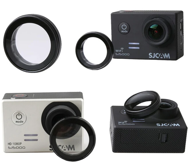 SJCAM Accessories Protect Cap SJ5000 UV Lens Filter for SJ4000 SJ5000X Camera Wifi Sport DV Transparent And Gray Color Filter