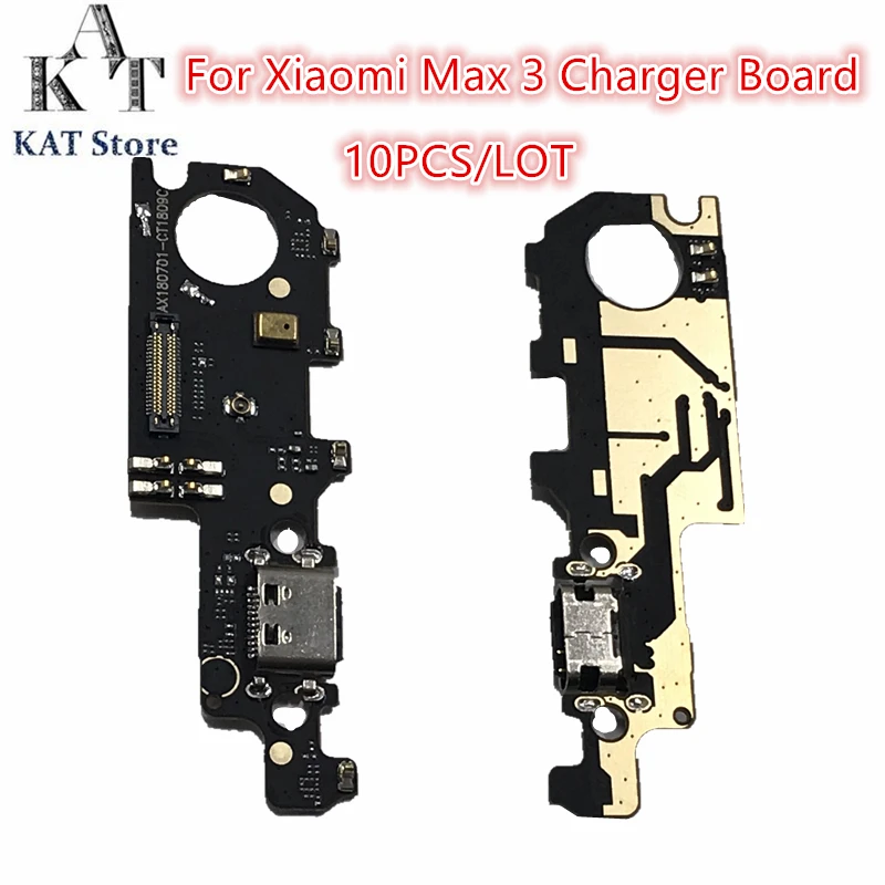 

10PCS For Xiaomi Mi Max Max 2 Max 3 USB Charging Charger Board Charger Connector Board Replacement Parts