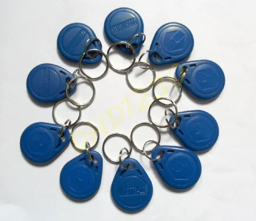 

Free Shipping 10pcs/lot RFID Proximity Access Control Card Key Tag 125Khz EM4100