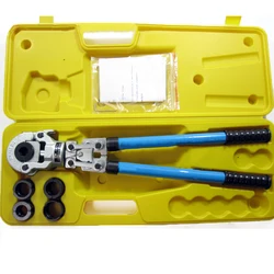 Hydraulic Pipe Crimping Tools Manual Pex Pipe Crimping Tool Kit CW-1632 Copper Pipe Pressure Clamp Tool 360 Degrees Head