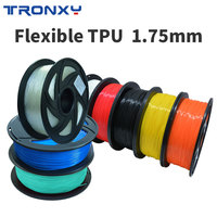 TRONXY Flexible Soft TPU 1.75MM Filament 1kg Flex Plastic For 3D Printing Pen 3D Printer Transparent Blue Color Materials