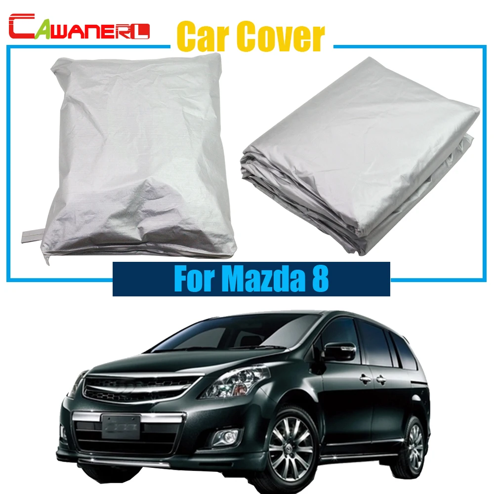 

Cawanerl Full Car Cover Sun Snow Rain Resistant Protection Cover UV Anti For Mazda 8 Free Shipping !