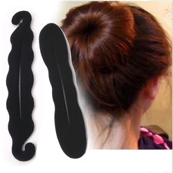 2 arten Elegante Frauen Damen Mädchen Magie Shaper Donut Haar Brötchen Maker Mode Haar Styling Werkzeug Haar Zubehör Twister Flechter