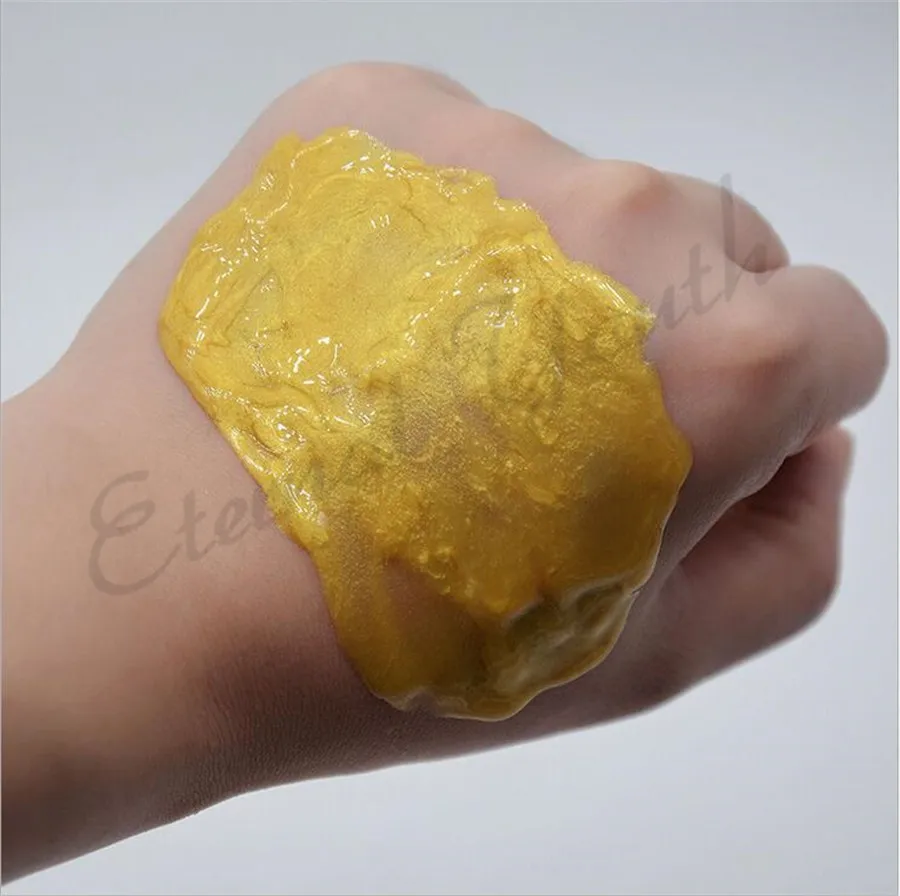 

High-end Luxury 24K Gold Peel Off Modelling Mask Gel Mud Compact Beauty Salon Special 1000ml+100g Amino Acid Powder