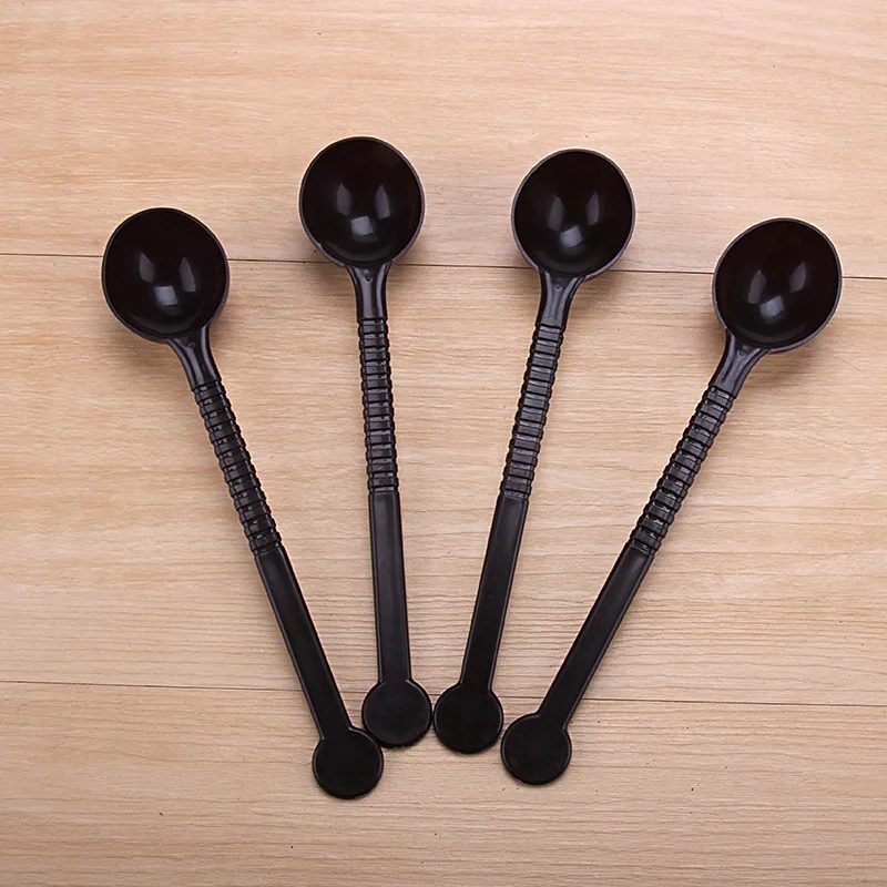 

500Pcs/Lot Coffee Spoon 10g Measuring Tamping Scoop With Long handle Coffee Accessories